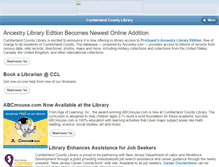 Tablet Screenshot of cclnj.org